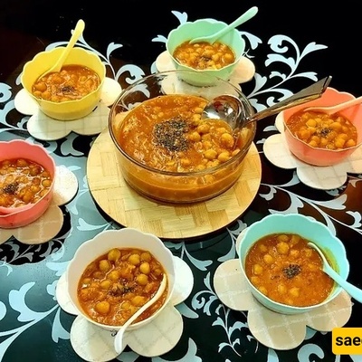 How to Make Meatless Chickpea Soup: 2 Simple and Nutritious Iranian Cooking Methods (with Photos)
