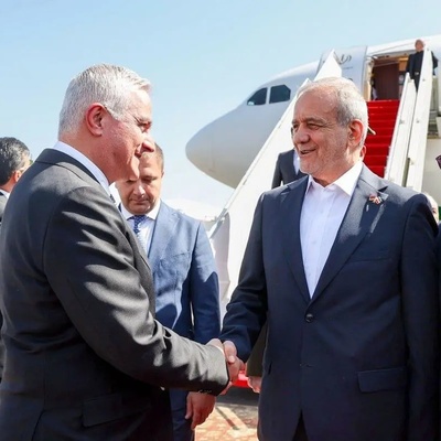 Iranian President Masoud Pezeshkian Arrives in Yerevan for High-Level Visit + Photos