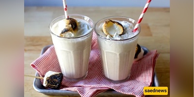 This Toasted Marshmallow Milkshake Actually Puts a Bag of Charred Marshmallows in the Blender