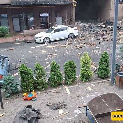 Missile Hits Vicinity of Azerbaijani Embassy in Kyiv