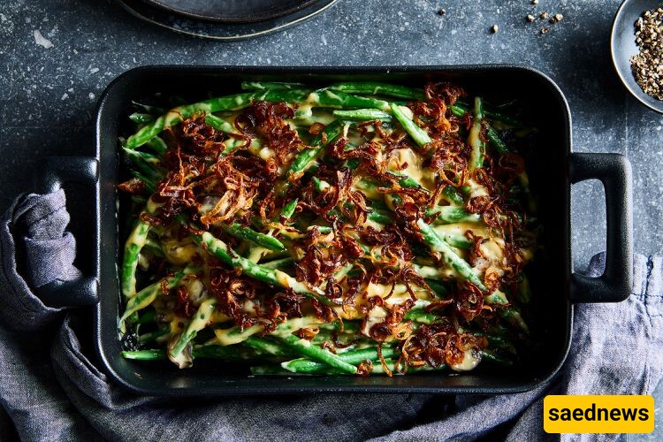 Classic Green Bean Casserole: A Creamy, Flavorful Side Dish for Thanksgiving Day!