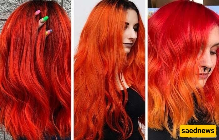 Orange colored Hair