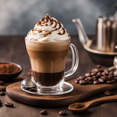 How to Make The Most Popular Café Drink at Home: Mocha-Chino (a blend of chocolate and cappuccino)