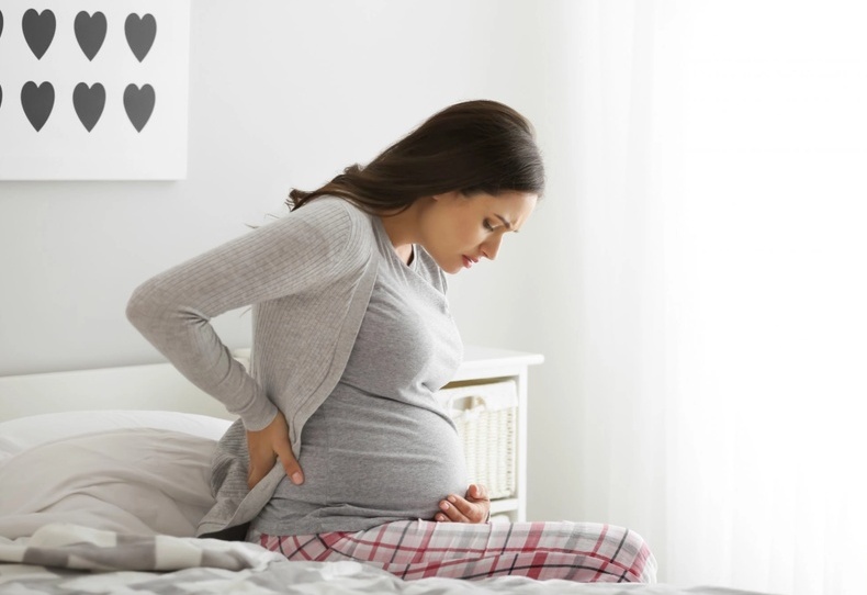 pregnant women experiencing pain