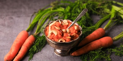 🥕 Gajar Ka Halwa (Carrot Halwa) — Classic Indian Dessert