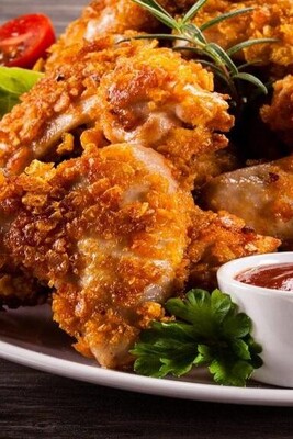How to Make Crispy, Healthy Oven-Fried Chicken without a Drop of Oil