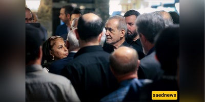 Pezeshkian Tours Shelter for War‑Displaced Families, Pledges Steadfast Aid