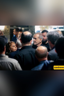 Pezeshkian Tours Shelter for War‑Displaced Families, Pledges Steadfast Aid