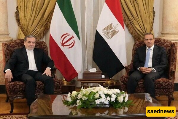 Iranian and Egyptian Foreign Ministers Hold Talks in Cairo