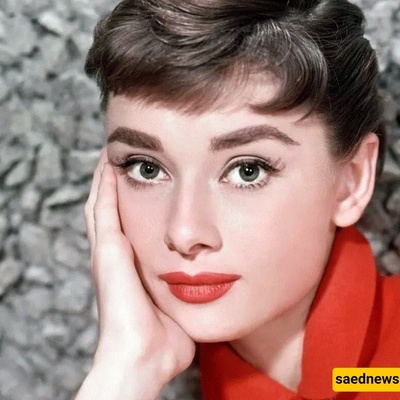 Photo Of A Young Film Actress In The Role Of Audrey Hepburn
