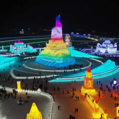 Unveiling the World's Largest Ice City Spanning an Area Equivalent to 300 Football Fields [Photos]
