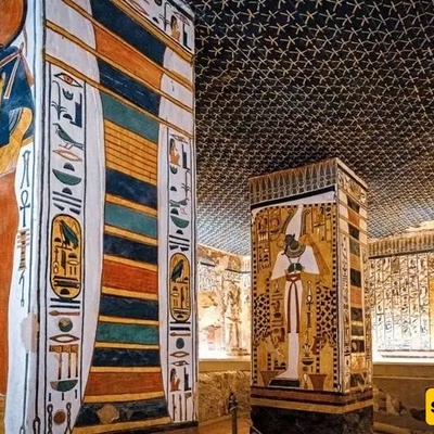 Stunning Video of Artistic Designs in Queen Nefertari’s Tomb, Ancient Egypt’s Golden Age of Art