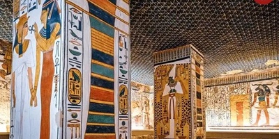Stunning Video of Artistic Designs in Queen Nefertari’s Tomb, Ancient Egypt’s Golden Age of Art