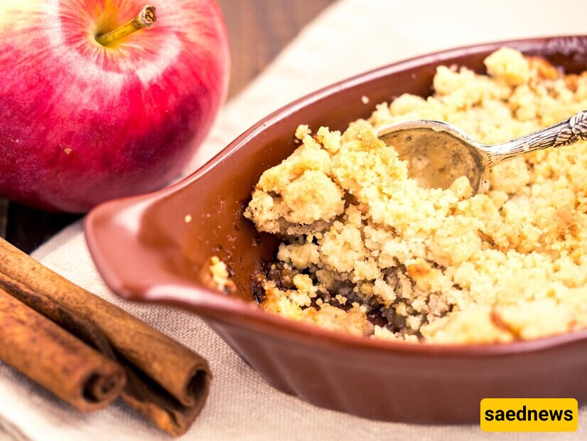 Vegan Apple Crumble