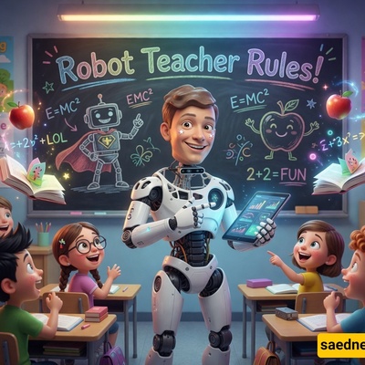 Europe’s First Iron Teacher: Robot Debuts in Classroom in Place of a Human Instructor