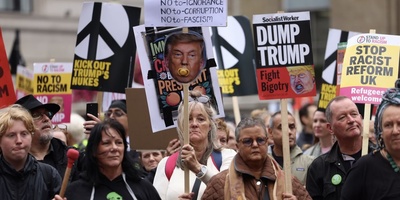 Thousands Take to the Streets as Trump Visits the UK
