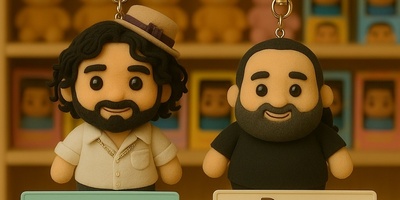 Lobobo? No thanks, we’ve got our own celebrity dolls! / Artist keychains hit the market too—will you pick Majid Razavi or Reza Sadeghi? + Photos