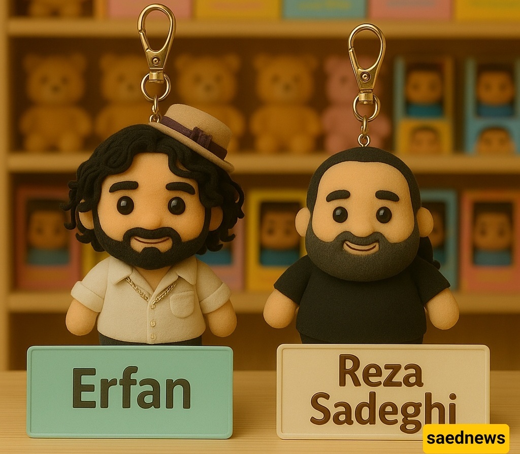 Lobobo? No thanks, we’ve got our own celebrity dolls! / Artist keychains hit the market too—will you pick Majid Razavi or Reza Sadeghi? + Photos
