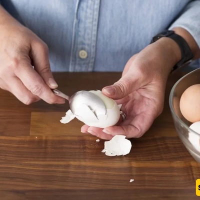 How to Easily Peel a Hard-Boiled Egg