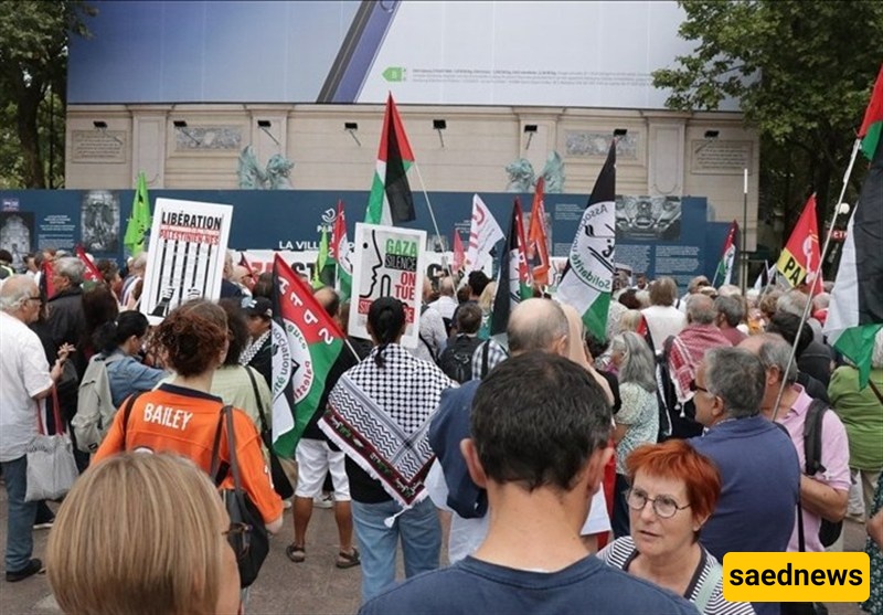 Protesters in Paris Denounce Israeli Genocide, Famine in Gaza