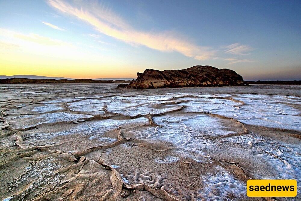 Salt Region of the Lut Desert