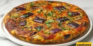 Quick and Easy Eggplant Frittata with Cheese