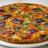 Quick and Easy Eggplant Frittata with Cheese