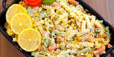 Homemade Creamy and Delicious Pasta Salad Recipe