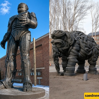A Look at a Masterpiece by Shirazi Architects Alongside 10 of the World’s Strangest Street Art Installations: When Waste Comes to Life