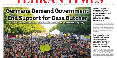 Iran in Focus: September 29 Front Pages of English Newspapers