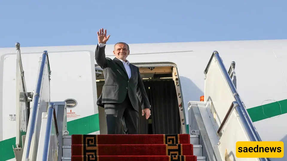 Pezeshkian Travels to New York to Represent Iran at UNGA Session