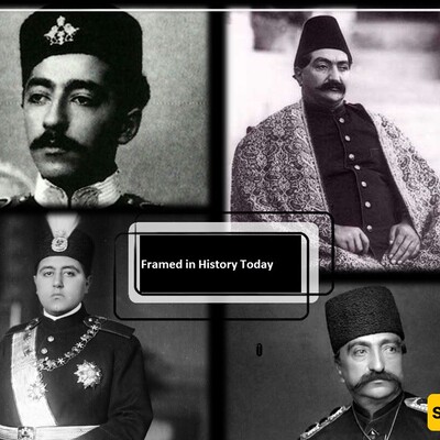 Framed in History Today: From Zill al-Sultan’s Memories Of His Trip To Arak to The Grandchildren of Naser al-Din Shah Alongside African Slaves And The Last Qajar Crown Prince + photos.