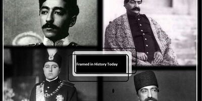 Framed in History Today: From Zill al-Sultan’s Memories Of His Trip To Arak to The Grandchildren of Naser al-Din Shah Alongside African Slaves And The Last Qajar Crown Prince + photos.