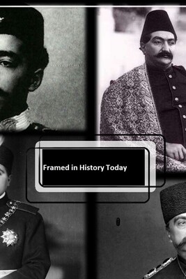 Framed in History Today: From Zill al-Sultan’s Memories Of His Trip To Arak to The Grandchildren of Naser al-Din Shah Alongside African Slaves And The Last Qajar Crown Prince + photos.