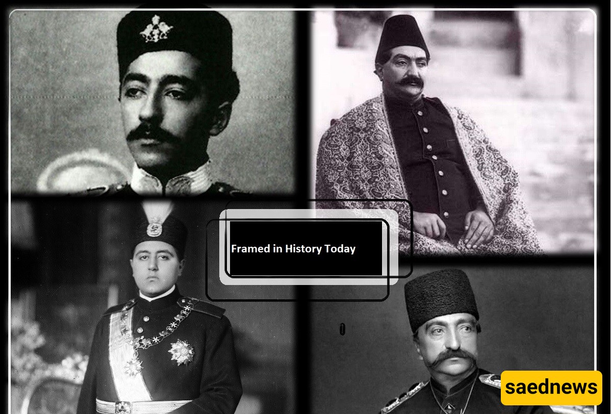 Framed in History Today: From Zill al-Sultan’s Memories Of His Trip To Arak to The Grandchildren of Naser al-Din Shah Alongside African Slaves And The Last Qajar Crown Prince + photos.