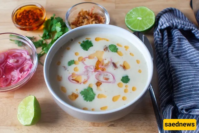corn coconut soup recipe