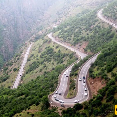 The Stunning Beauty of Iran’s Deadliest Road – The Teteh Road in Kurdistan in Spring / Is This Heaven or Just a Road? So Exciting!