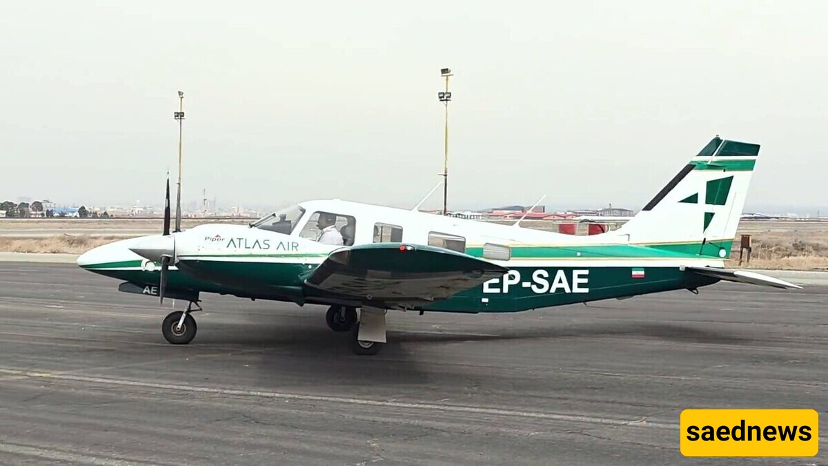 Surprise: The First Air Taxi Flight on the Karaj-Qazvin Route