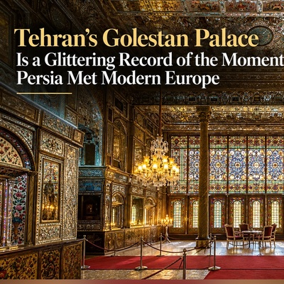 Tehran’s Golestan Palace Is a Glittering Record of the Moment Persia Met Modern Europe