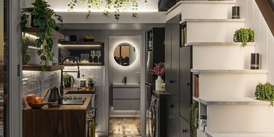 A Beautiful House That is Only 24 Square Meters!