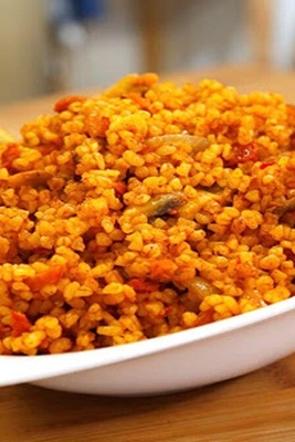 How to Make Turkish Bulgur Pilaf