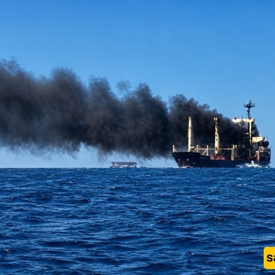 Oil Tanker Explodes After Hitting Naval Mine in Strait of Hormuz