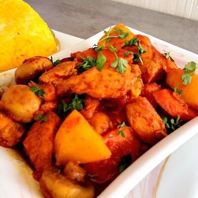 Today's Recommended Dish / Restaurant-Style Chicken & Mushroom Stew Recipe – Try It Once, and You’ll Fall in Love!