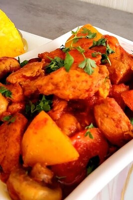 Today's Recommended Dish / Restaurant-Style Chicken & Mushroom Stew Recipe – Try It Once, and You’ll Fall in Love!