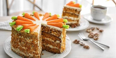 How to Make Delicious Carrot and Walnut Cake with or Without an Oven for Party Meals