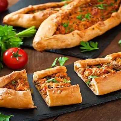 How to Make Delicious Mini Pide 🌭