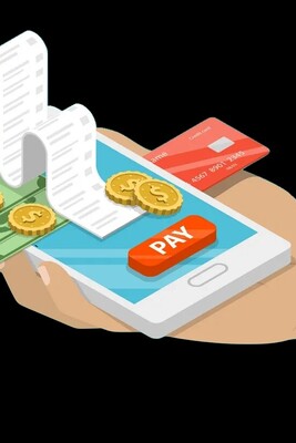 Inquiry and Payment of Household Bills Using Payment Applications.