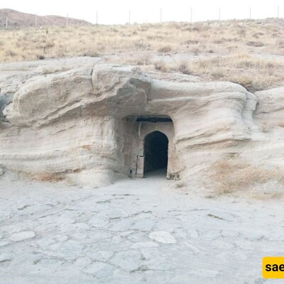 The Gadamagah Temple or Badamyar in Azarshahr.