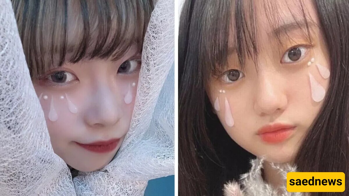 The Strange Challenge of Japanese Girls on Social Media for 3D Tears Using Hot Glue