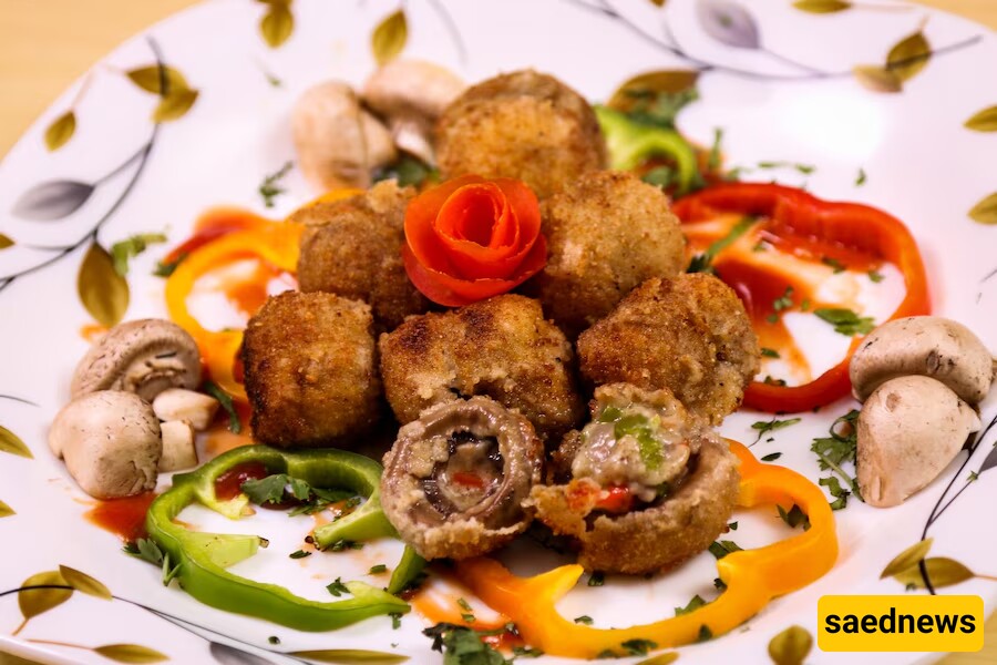 fried mushrooms 